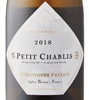 Petite Chablis Patrice 2018